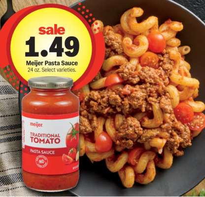 Meijer Pasta Sauce*