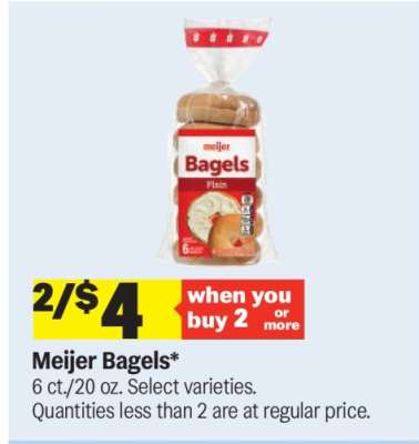 Meijer Bagels
