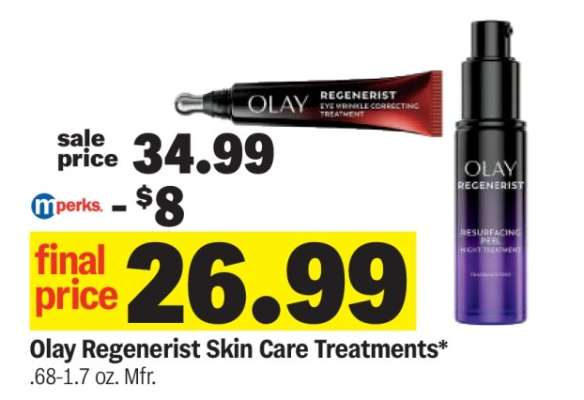 Olay Regenerist Skin Care Treatments