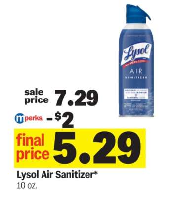 Lysol Air Sanitizer