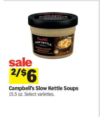 Campbell’s Slow Kettle Soups