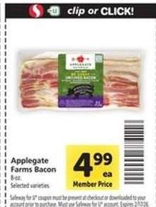 Applegate Farms Bacon