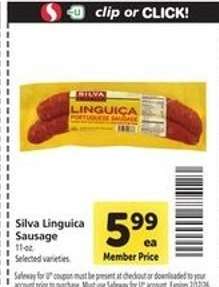 Silva Linguica Sausage