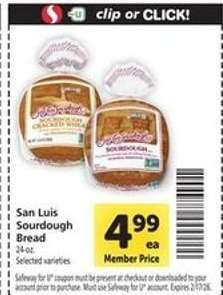 San Luis Sourdough Bread