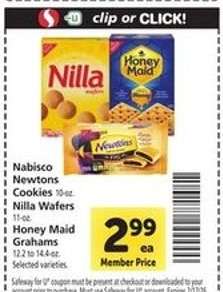 Nabisco Newtons Cookies