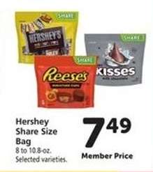 Hershey Share Size Bag