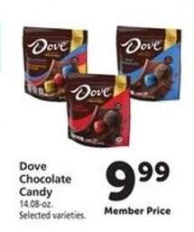 Dove Chocolate Candy