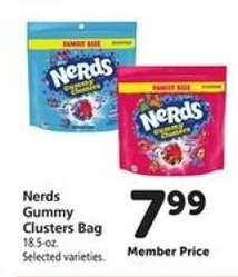 Nerds Gummy Clusters Bag