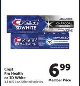 Crest Pro Health or 3D White