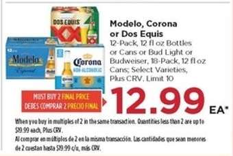 Modelo, Corona or Dos Equis