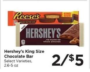 Hershey's King Size Chocolate Bar