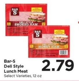 Bar-S Deli Style Lunch Meat