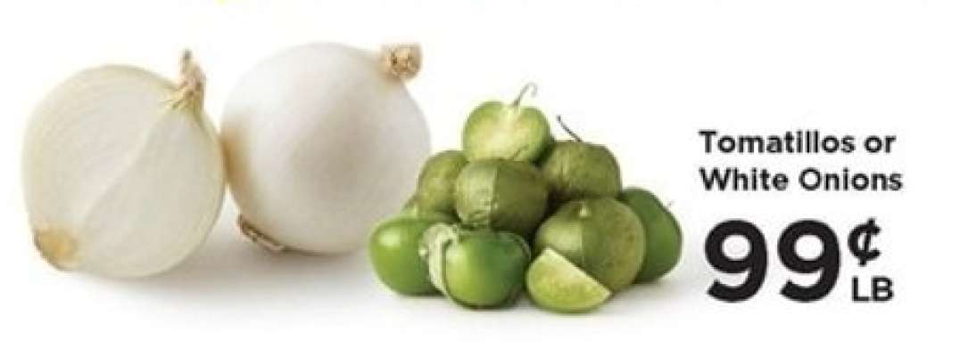 Tomatillos or White Onions