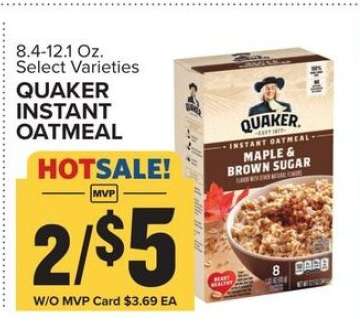 Quaker Instant Oatmeal