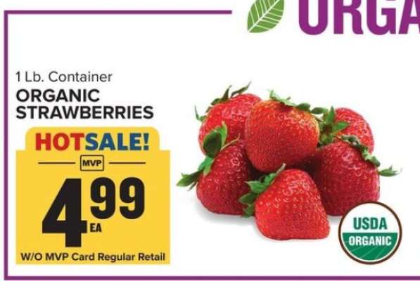 Organic Strawberries