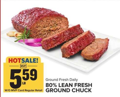 80% Lean Fresh Ground Chuck