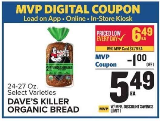 Dave's Killer Organic Bread