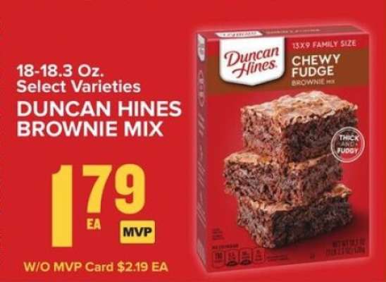 Duncan Hines Brownie Mix