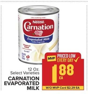 Carnation Evaporated Milk