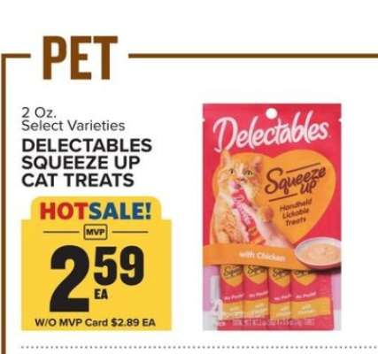 Delectables Squeeze Up Cat Treats