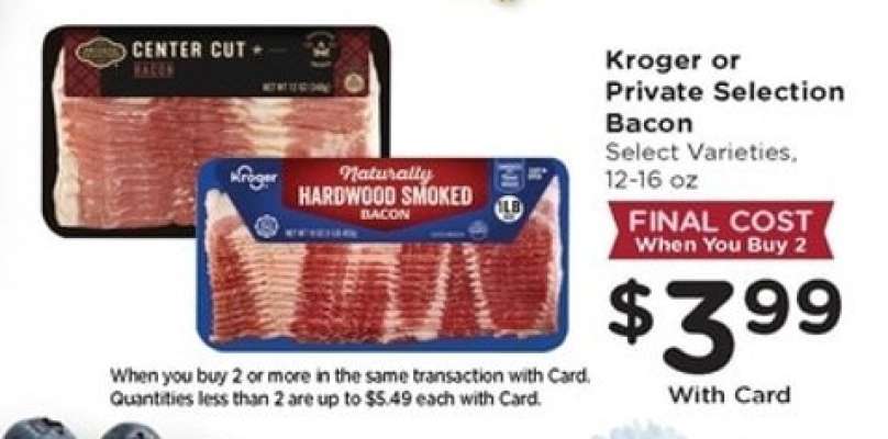 Kroger or Private Selection Bacon
