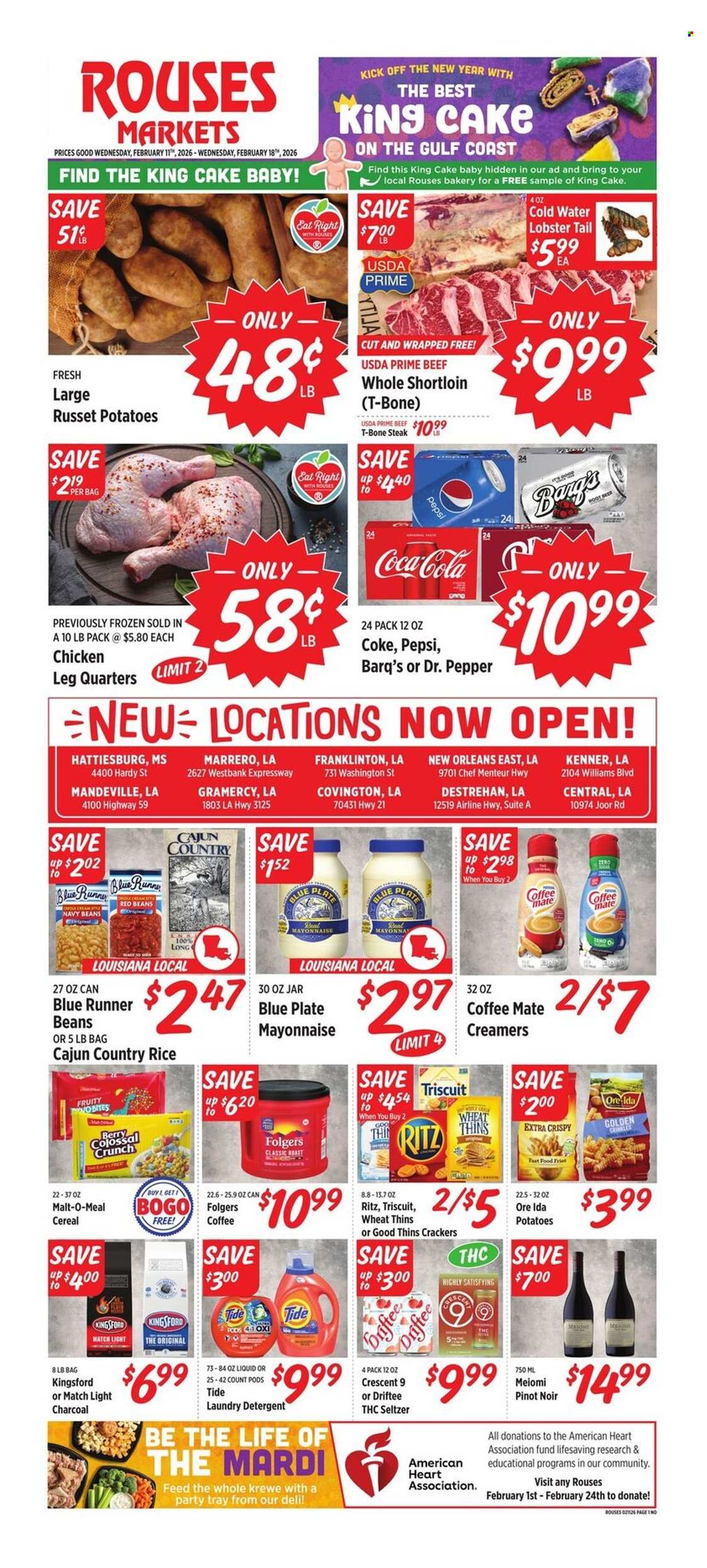 Rouses Markets ad - 02/11/2026 - 02/18/2026. Page 2