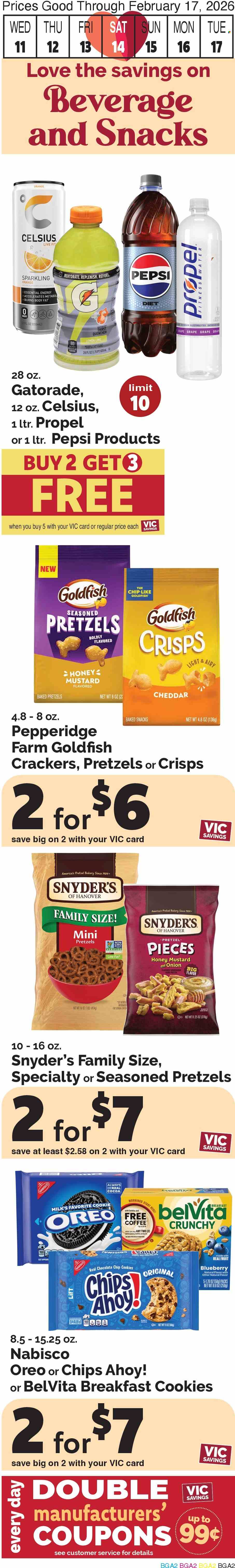 Harris Teeter ad - 02/11/2026 - 02/17/2026. Page 2