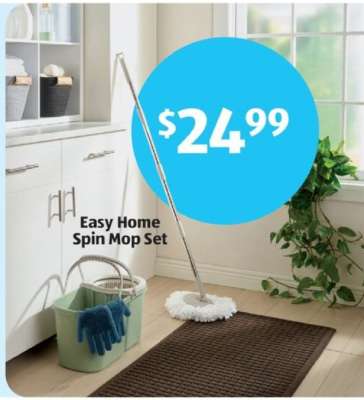 Easy Home Spin Mop Set