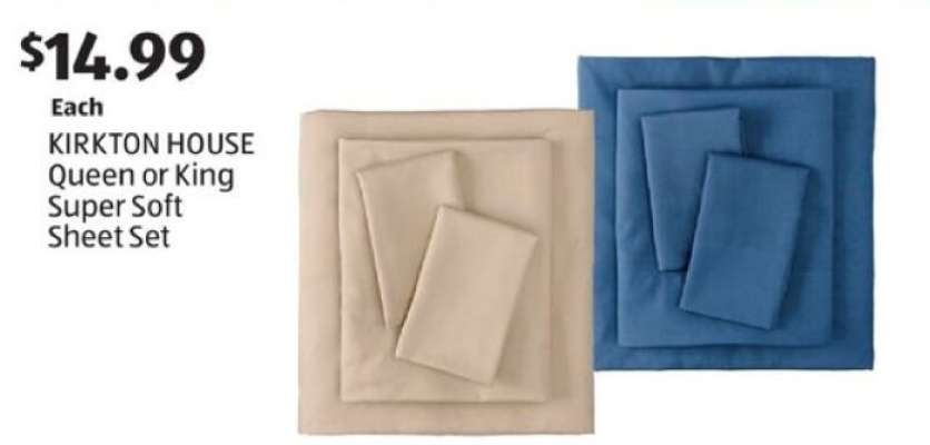 KIRKTON HOUSE Queen or King Super Soft Sheet Set