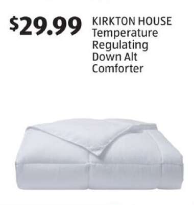 KIRKTON HOUSE Temperature Regulating Down Alt Comforter