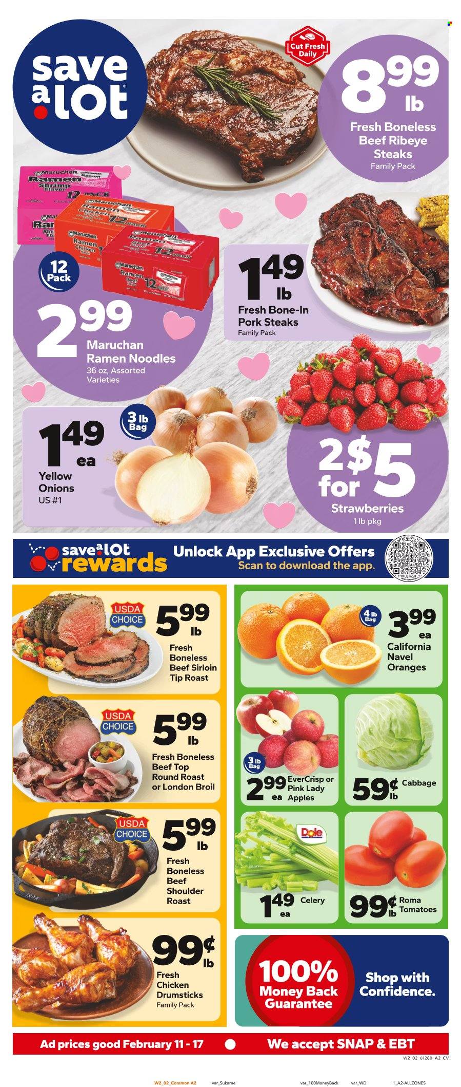 Save a Lot ad - 02/11/2026 - 02/17/2026. Page 1