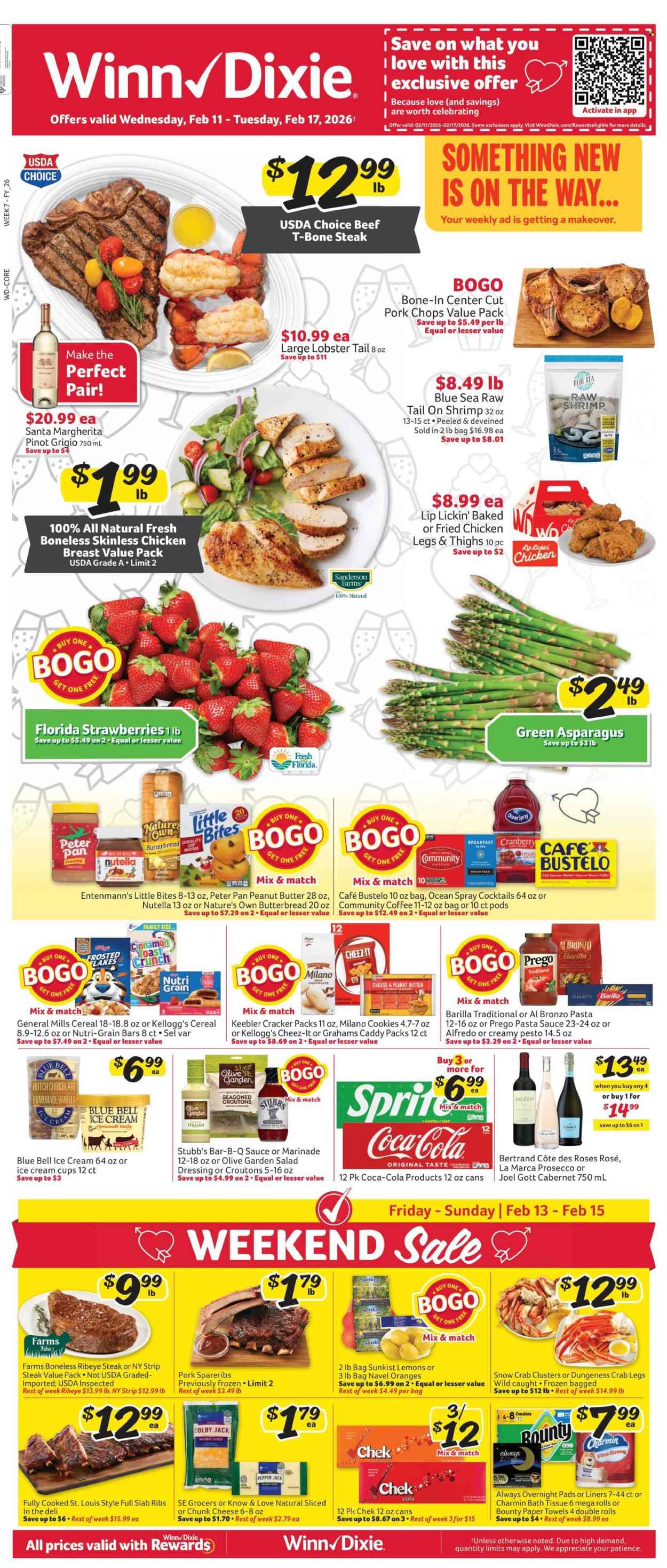 Winn Dixie ad - 02/11/2026 - 02/17/2026. Page 1