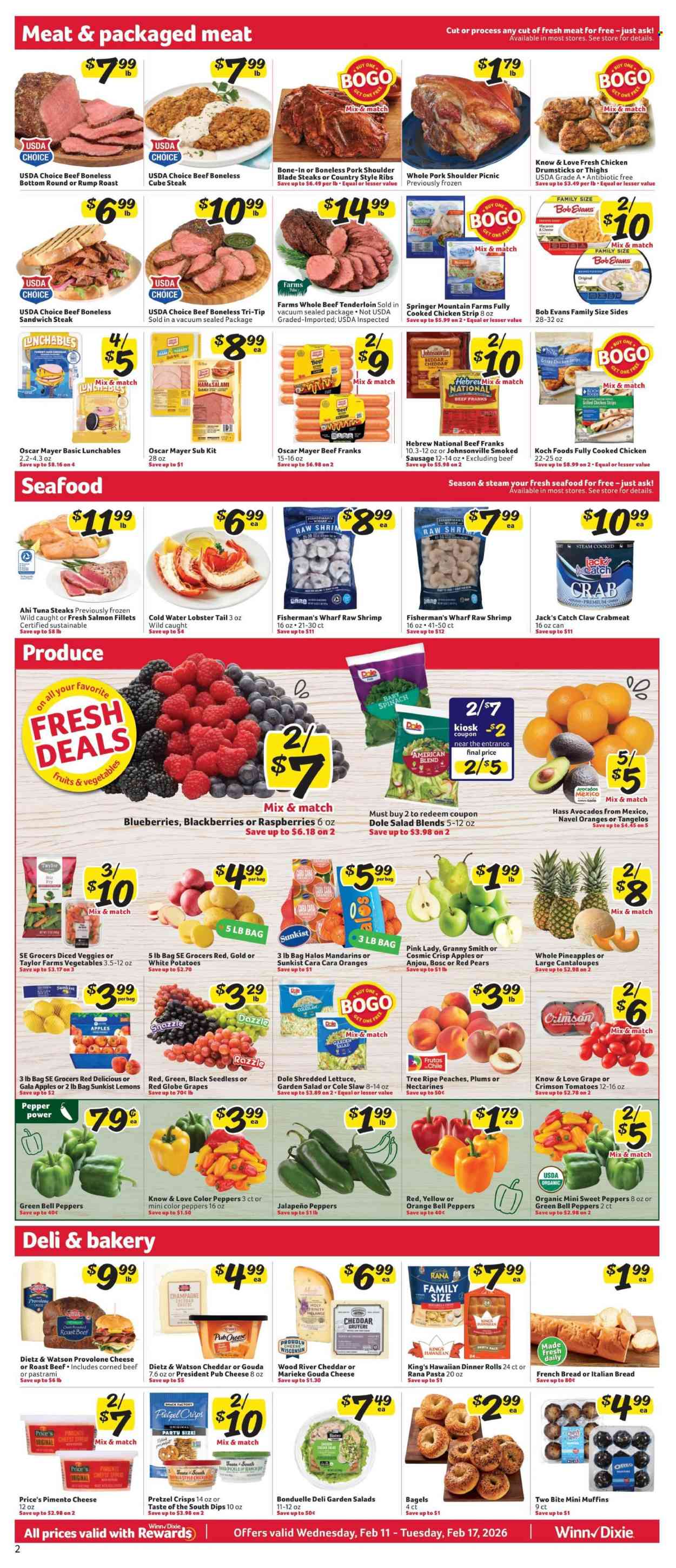 Winn Dixie ad - 02/11/2026 - 02/17/2026. Page 2