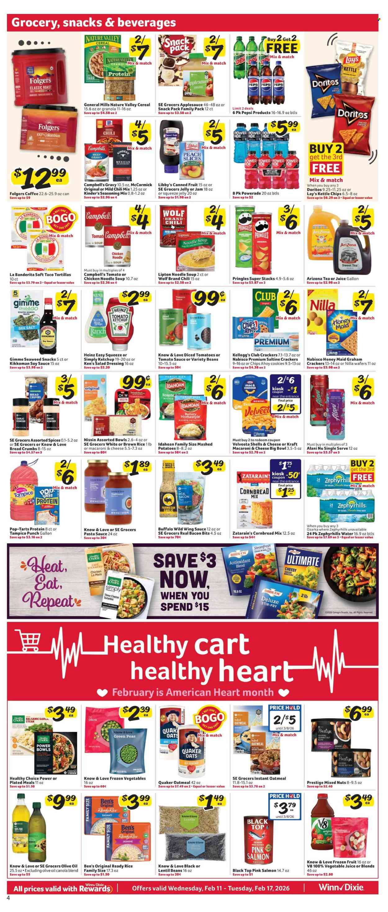 Winn Dixie ad - 02/11/2026 - 02/17/2026. Page 4
