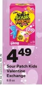 Sour Patch Kids Valentine Exchange