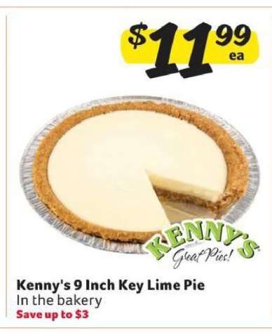 Kenny's 9 Inch Key Lime Pie