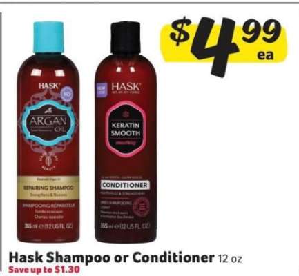 Hask Shampoo or Conditioner