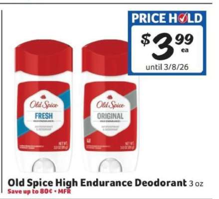 Old Spice High Endurance Deodorant