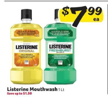 Listerine Mouthwash