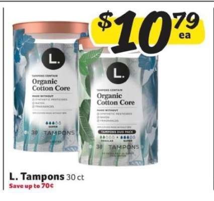 L. Tampons