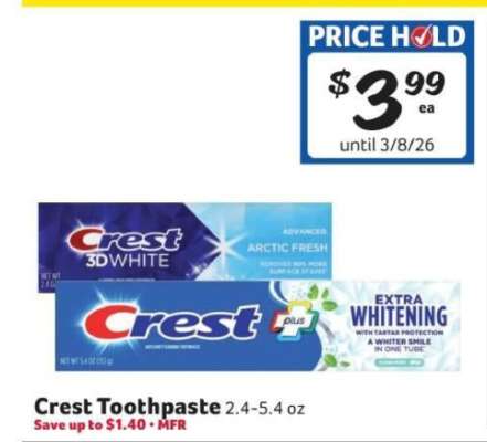 Crest Toothpaste