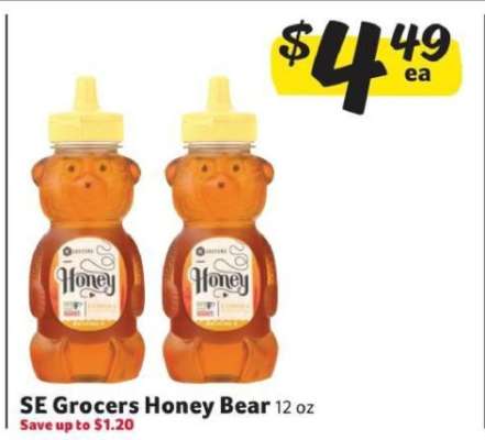 SE Grocers Honey Bear