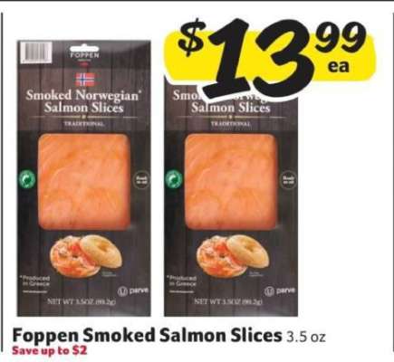 Foppen Smoked Salmon Slices