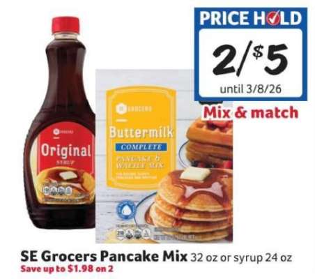 SE Grocers Pancake Mix