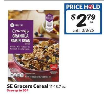 SE Grocers Cereal