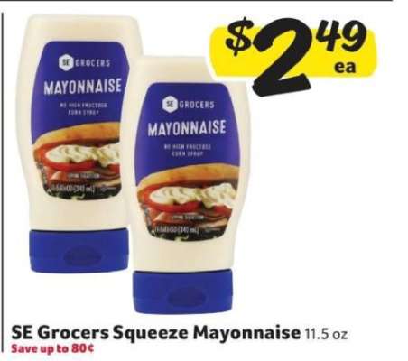 SE Grocers Squeeze Mayonnaise