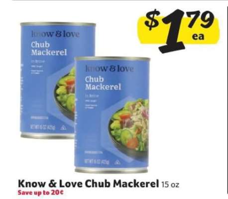 Know & Love Chub Mackerel