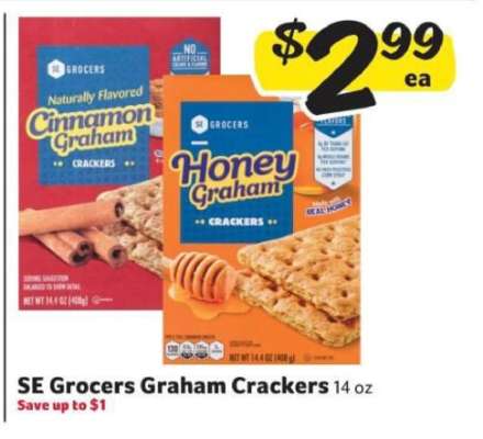 SE Grocers Graham Crackers