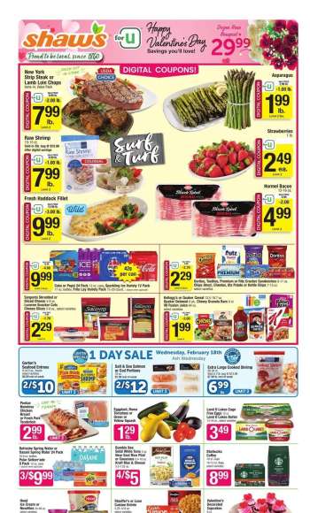 Shaw’s Flyer - 02/13/2026 - 02/19/2026.