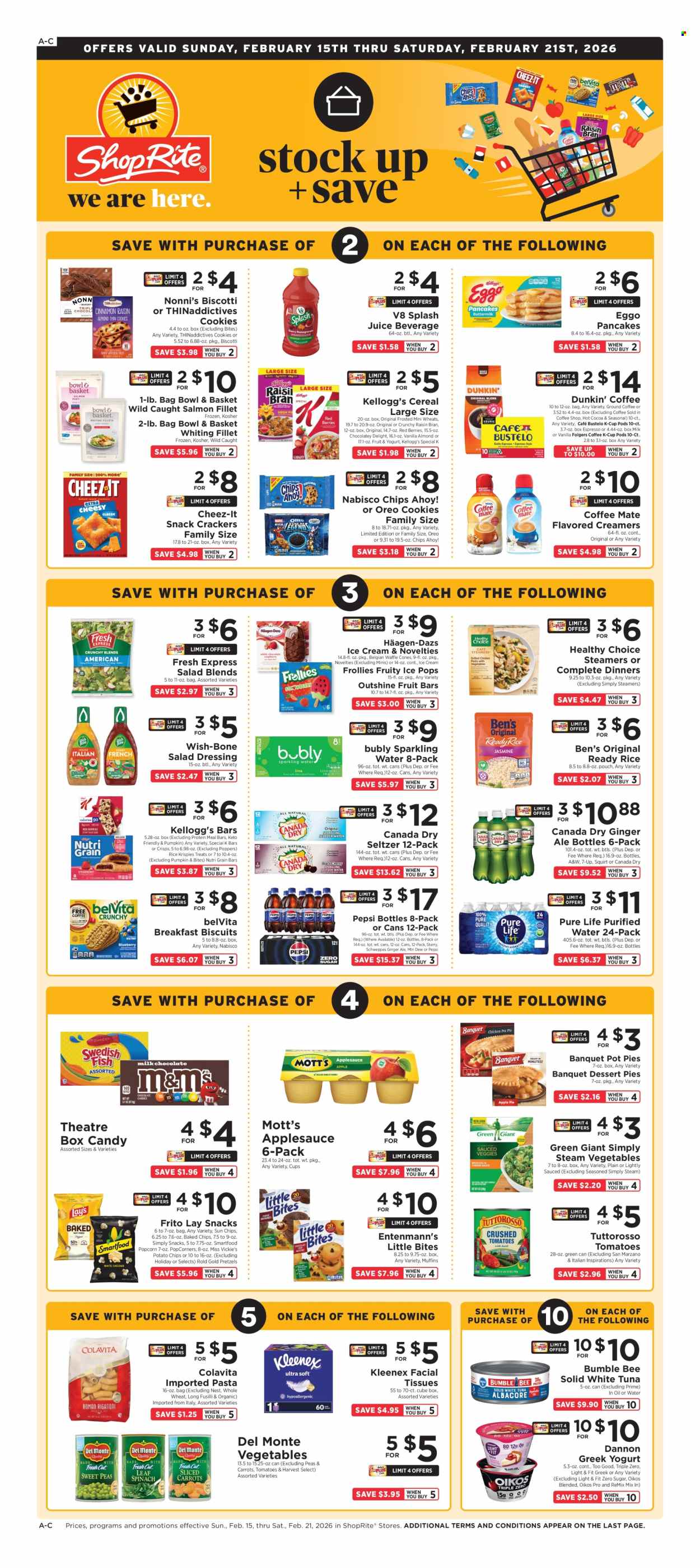 ShopRite ad - 02/15/2026 - 02/21/2026. Page 1